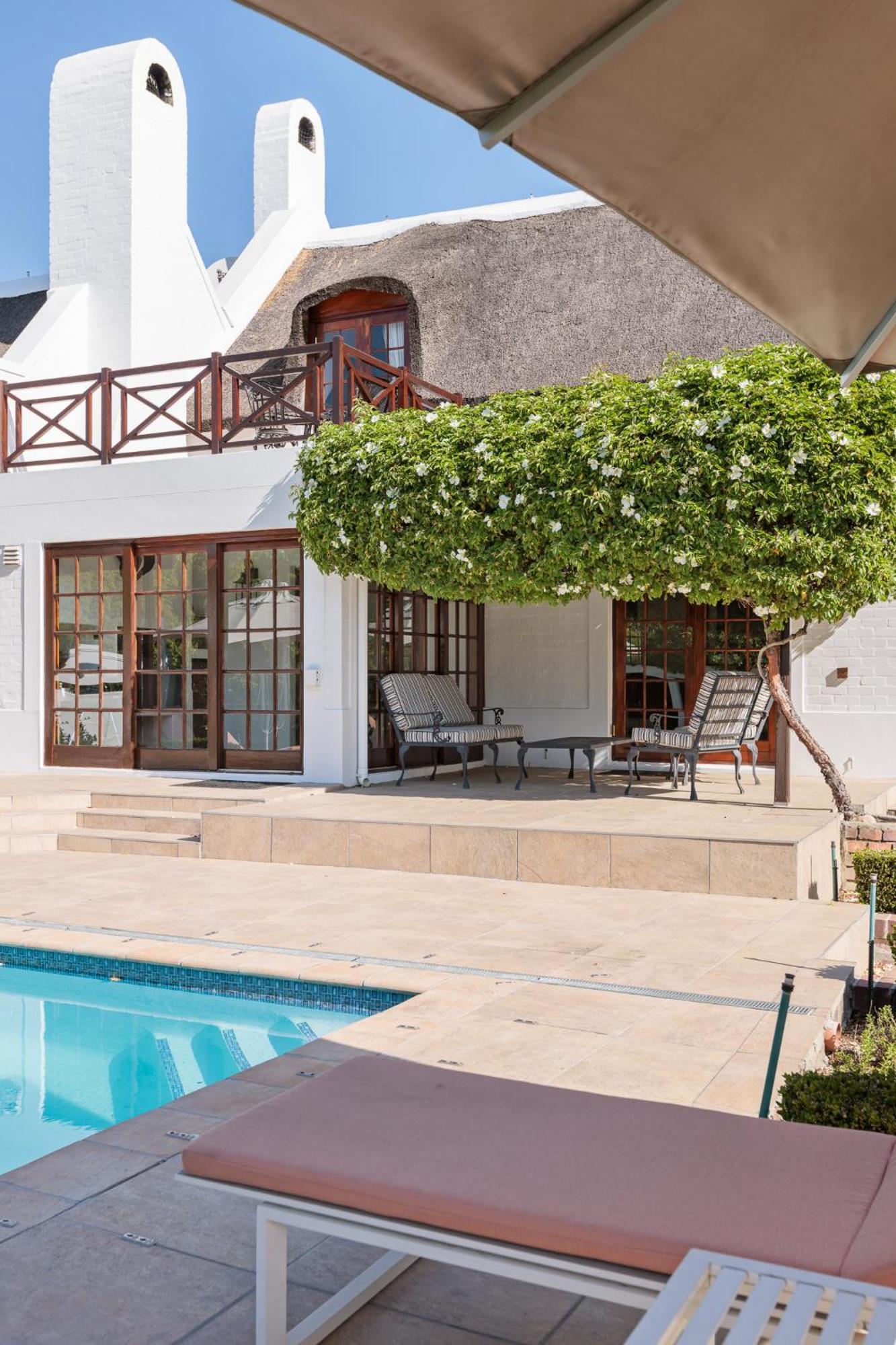 Die Rietdak - Reetdachhaus Mit Vier Schlafzimmern Ciudad del Cabo Exterior foto